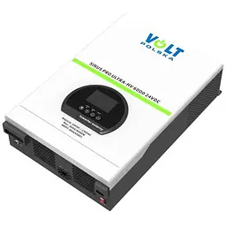 Сонячний інвертор Volt Polska SINUS PRO ULTRA-HV 6000 24/230 В (3/6 кВт) + 80A MPPT (450В) автономний - мініатюра 3
