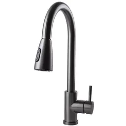 Змішувач для кухні Globus Lux Alpen SBT1-2031-GP Графіт