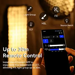 Відеосвітло Ulanzi Vijim 200W Bi-color Video Light (L079CNA1 VL-200Bi) (без блока живлення) (L079CNA1) - мініатюра 10