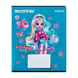 Зошит Kite Monster High 12 аркушів, лінія (MH24-234), в асортименті - мініатюра 2