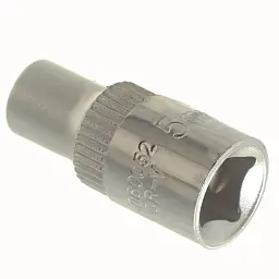 Насадка шестигранна коротка 1/4" 5мм CrV ULTRA (6060052) - мініатюра 7