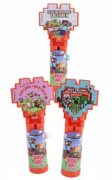 Льодяники на паличці Pop Ups Minecraft Friendship Exchange Mini Lollipop 12шт, 96г - мініатюра 2
