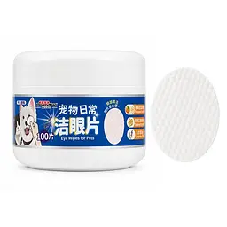 Вологі серветки для очей собак і котів DoggyMan Eye Wipes Доггімен 100 шт
