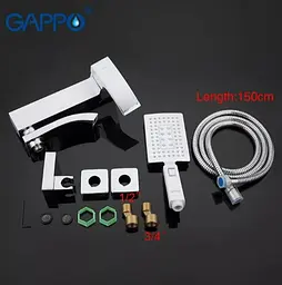 Змішувач для ванни Gappo G3207-8 - мініатюра 6