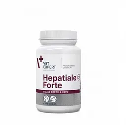 Харчова добавка для котів і собак малих порід Vet Expert Hepatiale Forte Small для підтримки печінки, 1 капсула