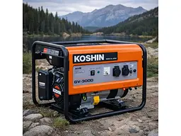 Бензиновий генератор Koshin GV-3000 - мініатюра 5