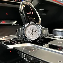 Наручний годинник чоловічий 6917 Silver-White Forsining acs0031383 - мініатюра 8