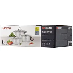 Набір каструль Ardesto Gemini Gourmet Andria (AR1906GPS) - мініатюра 8