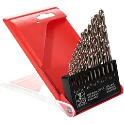Набор сверл Vitals Master HSS 4341 по металлу 2-8 мм 13 шт. (190297) - мініатюра 2