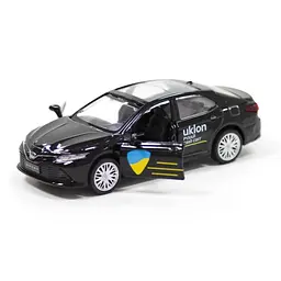 Машинка інерційна TechnoDrive Toyota Camry Uklon Чорний (IM-176-M-878) - мініатюра 2