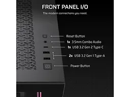 Корпус Corsair 3500X RS-R ARGB Blak (CC-9011322-WW) - миниатюра 6