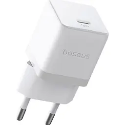 Мережевий зарядний пристрій Baseus Palm Fast Charger Type-C 20W P10111602213-00 White