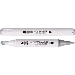 Набір спиртових маркерів Santi Professional SA-CG4 холодний сірий 6 шт. (390831)