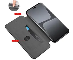 Чохол-книжка Primolux Besus для телефону Xiaomi 13 Lite Black - мініатюра 4