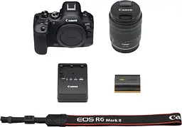 Бездзеркальний фотоапарат Canon EOS R6 Mark II Kit RF 24-105mm f4.0-7.1 IS STM (5666C030) [88335] - мініатюра 13