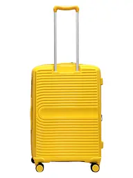 Валіза середня M поліпропілен Airtex 223 68×48×26см 68л Жовтий - мініатюра 3