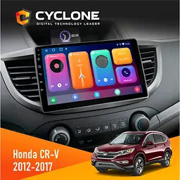 Штатна магнітола Honda CR-V 2012-2017 Cyclone C10-001 2x32 CPL Cyclone (НФ-00004271)