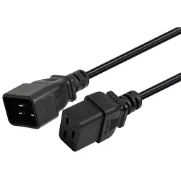Кабель живлення C19 to C20 1.8m 1.5mm2 copper Vinga (VYPCC19201815CU) - мініатюра 3