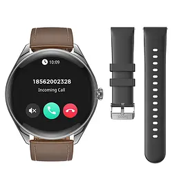 Смарт-годинник Hoco Y22 Amoled 36mm, 200 mAh, IP67 Black (6942007628983) - мініатюра 4