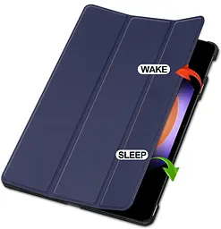 Чохол-книжка BeCover Smart Case для Xiaomi Pad 6S Pro 12.4 Насичено-синій (711084) - мініатюра 6