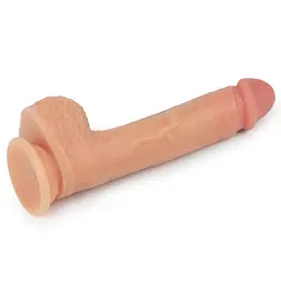 Силіконовий фалоімітатор 8.5 Nature Cock Rotating LOVETOYS 66-LV4031 100413 - мініатюра 6