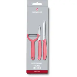 Набір ножів Victorinox SwissClassic Paring Set 3 шт Universal Orange (6.7116.31L92) - мініатюра 3