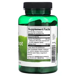 Натуральна добавка Swanson Valerian Root Extract 200 мг 120 капсул - мініатюра 2