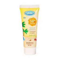 Крем дитячий сонцезахисний SPF 50+ Lindo 75 мл