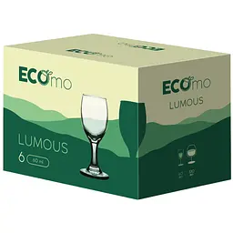 Набір чарок Ecomo Lumous для міцних напоїв 60 мл 6 шт. (L10) - мініатюра 2