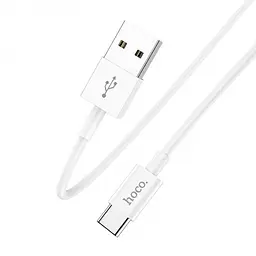 Кабель для заряджання USB на Type-C HOCO X64 3A Lightweight Білий - мініатюра 5