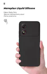 Чехол ArmorStandart ICON для ZTE Blade A34 Camera cover Black (ARM78956) - мініатюра 7