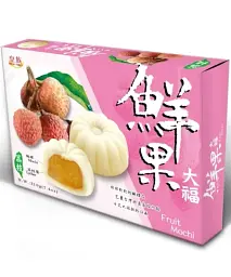 Десерт Мочі (Моті) Royal Family Fruit Mochi Lychee Flavor з фруктовим лічі 210 г