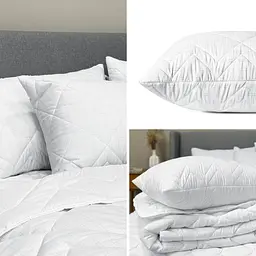Подушка Ideia Antistatic Sleep 50х70 см чохол зі стібкою та блискавкою штучний пух у сумці (8-36060) - мініатюра 4