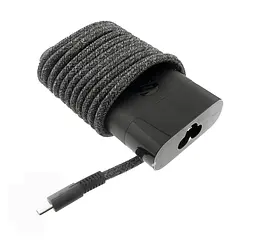 Блок живлення (зарядка) для ноутбука HP 65W (5V - 3A; 9V - 3А; 12V - 5A; 15V - 4.33А; 20V - 3,25А; USB Type-C) L04650-850/L45962-001 з плетеним кабелем, 65W, 3A, 3.25A, 4.3A, 5A, USB Type-C - мініатюра 5