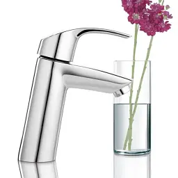 Змішувач для умивальника Grohe Eurosmart M-size одноважільний Хром 30412 - мініатюра 5