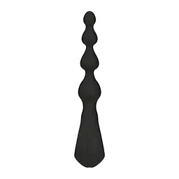 Анальний вібратор LELO Soraya Beads Black, 23,4 см, чорний - мініатюра 4