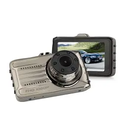 Автомобільний відеореєстратор DVR 666 з LCD-дисплеєм для запису поїздок Чорний