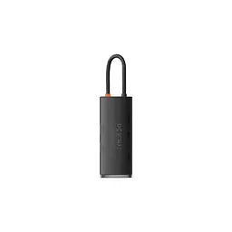 Концентратор Baseus USB-C 6-in-1 HDMI + 2xUSB 3.0 + PD + SD/TF black (WKQX050101) - мініатюра 2