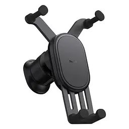 Автотримач Baseus Stable Gravitational Car Mount Air (Air Outlet Version) (SUWX02) Black