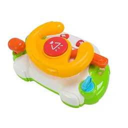 Іграшка музичне кермо 503-17 Салатовий shop (2000999654534) - мініатюра 2