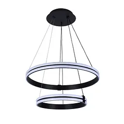 Люстра стельова LED Levistella 7871220 (400+600) BK, 120W, чорний, сучасний стиль