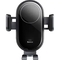 Автотримач Baseus LightChaser Electric Car Mount із бездротовою зарядкою Black [C40355900121-00] [116279] - мініатюра 2