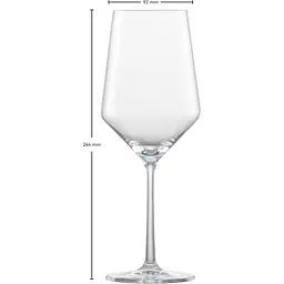 Келих для червоного вина Schott Zwiesel PurePure Cabernet 550 мл (112413) - мініатюра 3