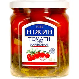 Томати мариновані Ніжин Черрі 450 мл