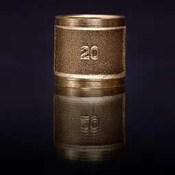 Муфта з'єднувальна Lexline К.0302-В 3/4" ВВ посилена латунь 30412 - мініатюра 2