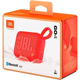 Портативна акустика JBL Go 4 Red (JBLGO4RED) - мініатюра 10