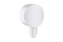 Шлангове під'єднання Hansgrohe Fixfit з клапаном зворотнього потоку matt white 26453700