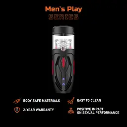 Мастурбатор Erospace Men’s Play Automatic Male Masturbator B1 - мініатюра 4