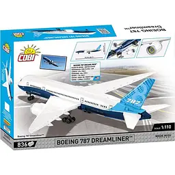 Конструктор Cobi Боінг 787 Дрімлайнер масштаб 1:110, 836 деталей - мініатюра 2
