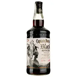 Уцінка. Алкогольний напій Captain Morgan Black Spiced 40% 1 л + 2 чарки - мініатюра 4